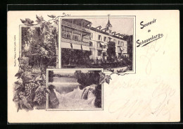 AK Schauenburg, Hotel, Kapelle, Wasserfall Kessel  - Sonstige & Ohne Zuordnung