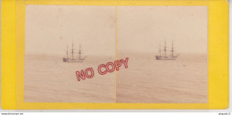 Fixe Stereoview Bareau Navire Voilier English Ship Naples - Schiffe