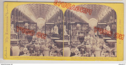 Fixe Stereoview No. 53 Nave From The Western Dome International Exhibition 1862 London Londres - Stereo-Photographie