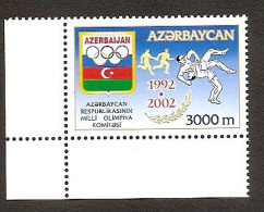 Azerbaijan 2002●100th Anniversary Olymp Committee●Flag●●Fahne●Mi512 MNH - Aserbaidschan