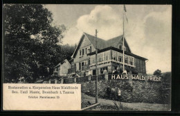 AK Brombach /Ts., Gasthaus Und Pension Haus Waldfriede Von Der Strasse Gesehen  - Other & Unclassified