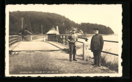 AK Deutsch-dänische Grenze Bei Flensburg  - Customs