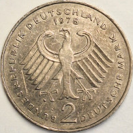 Germany Federal Republic - 2 Mark 1978 J, Theodor Heuss, KM# A127 (#4837) - 2 Mark