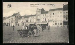 AK Saint-Nicolas, Grand`Place  - Sonstige & Ohne Zuordnung