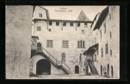 AK Vaduz, Schlosshof Südl.  - Liechtenstein