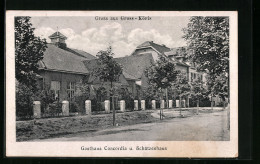 AK Gross-Köris, Gasthaus Concordia Und Schützenhaus  - Other & Unclassified