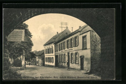 AK Bechtheim, Gasthaus Zur Eisenbahn Von Jakob Dürkes  - Autres & Non Classés