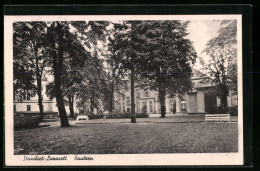 AK Bautzen, Standort-Lazarett Mit Park  - Bautzen