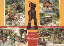 72274685 Ramsau Berchtesgaden Wasserspiele Cafe Waldquelle  Ramsau - Berchtesgaden