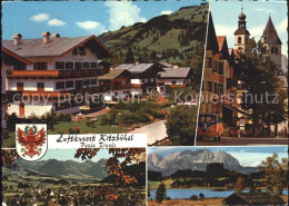 72274556 Kitzbuehel Tirol Haus Toni Sailer Stadtpfarrkirche Schwarzsee Wilde Kai - Autres & Non Classés