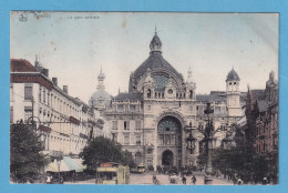 1111 BELGIUM BELGICA ANVERS LA GARE CENTRALE RARE POSTCARD - Autres & Non Classés