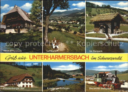 72272633 Unterharmersbach Kurpark Heimatmuseum Dampflok Fuerstenberger-Hof Unter - Autres & Non Classés