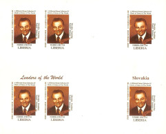 1999 Slovakia President Rudolf Schuster - Rare Imperforated Bloc MNH - Other & Unclassified