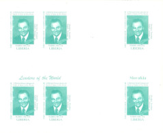 1999 Slovakia President Rudolf Schuster - Rare Imperforated Bloc MNH - Autres & Non Classés