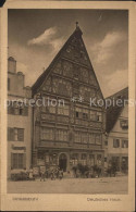 72272348 Dinkelsbuehl Deutsches Haus Dinkelsbuehl - Dinkelsbuehl