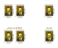 1999 Slovakia President Rudolf Schuster - Rare Imperforated Bloc MNH - Other & Unclassified