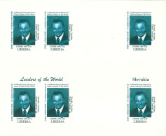 1999 Slovakia President Rudolf Schuster - Rare Imperforated Bloc MNH - Other & Unclassified