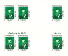 1999 Slovakia President Rudolf Schuster - Rare Imperforated Bloc MNH - Other & Unclassified