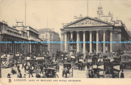 R174667 London. Bank Of England And Royal Exchange. Tuck. Town And City. Series - Monde