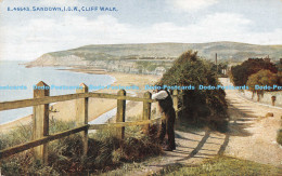 R174122 Sandown. I. O. W. Cliff Walk. Celesque Series. Photochrom. 1919 - Monde