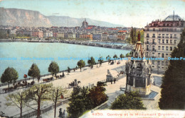 R175257 4830. Geneve Et Le Monument Brunswick. Wehrli A. G. 1922 - Monde