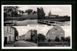 AK Barssel /Oldbg., Partie Am Tief, An Der Grossen Brücke, Lange Strasse, St. Elisabeth-Stift  - Autres & Non Classés