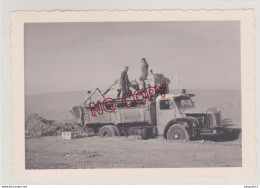 Fixe Algérie Sahara Années 50 Camion Berliet De La SO-T-R-A Beau Plan Beau Format Excellent état - Auto's