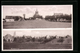 AK Rüsseina, Ortsansicht Mit Kirche  - Other & Unclassified