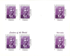 1999 Slovenia President Milan Kucan - Rare Imperforated Bloc MNH - Other & Unclassified