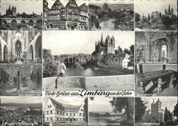 72272073 Limburg Lahn Viadukt Dom Kornmarkt Schloss Dom Mittelschiff Querschiff  - Limburg