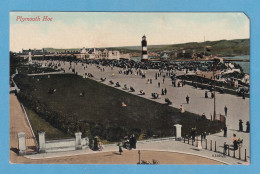 1121 UNITED KINGDOM ENGLAND INGLATERRA DEVON PLYMOUTH HOE THE HOE RARE POSTCARD - Plymouth