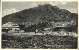 72272051 Riesengebirge_Krkonose_Karkonosze Mit Schneekoppe Schlesierhaus Und Rie - Tschechische Republik