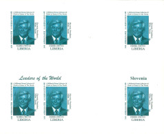 1999 Slovenia President Milan Kucan - Rare Imperforated Bloc MNH - Other & Unclassified