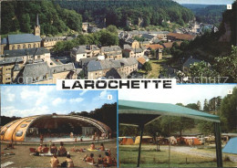 72271862 Larochette_Luxembourg Vue Generale Piscine Camping - Autres & Non Classés