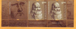 2019 Moldova Moldavie  Leonardo Da Vinci  Italian Painter, Scientist, And Engineer  2v Mint - Moldawien (Moldau)