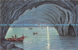 R174715 Capri. Grotta Azzurra. Pittore G. Carelli. A. Scrocchi - World