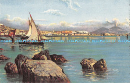 R174716 Napoli. Panorama Preso Da Margellina. Pittore G. Carelli. A. Scrocchi - World
