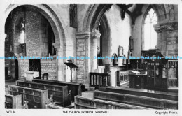 R176261 The Church Interior. Whitwell. Friths Series. 1963 - World