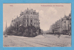 1123 GERMANY ALEMANIA KIEL HOLTENAUERSTRASSE UND KNOOPERWEG RARE POSTCARD - Kiel