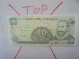 NICARAGUA 10 Centavos ND (1991) Neuf (B.33) - Nicaragua