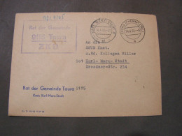 DDR , ZKD Brief Taura  1965 - Lettres & Documents