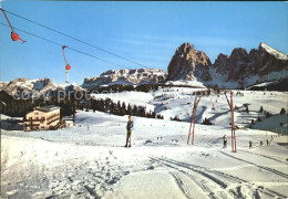 72271667 Seiser Alm Dolomiten Hotel Sole Sella Sassolungo Langkofel Sessellift   - Sonstige & Ohne Zuordnung