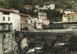 72271665 Pigna Liguria Teilansicht Alte Bruecke  Pigna Liguria - Sonstige & Ohne Zuordnung