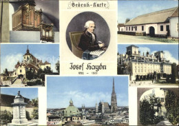 72271649 Eisenstadt Gedenkkarte Josef Haydn Geburtshaus Schloss-Eszterhasy Eisen - Other & Unclassified