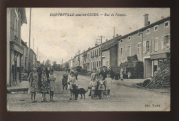 55 - HANNONVILLE-SOUS-LES-COTE S - RUE DE FRESNES - EDITION WADEL - Sonstige & Ohne Zuordnung