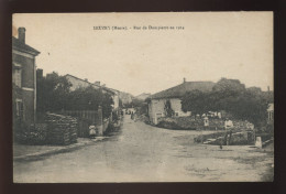 55 - SEUZEY - RUE DE DOMPIERRE EN 1914 - SANS EDITEUR - Autres & Non Classés