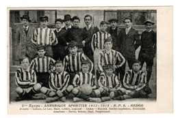 Redon Equipe Armorique Sportive 1911 1912, Football - Redon