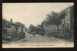 55 - LOUPMONT - ENTREE DU VILLAGE PAR LA ROUTE D'APREMONT - EDITEUR BILLON - Other & Unclassified