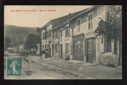 55 - SAINT-MAURICE-SOUS-LES-COTES - RUE DE SEIGNEULLES - ROLERI, CHAUSSURES - CAFE AU GRAND ST-MAURICE - SANS EDITEUR - Autres & Non Classés