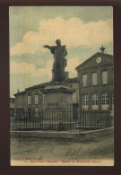 55 - DAMVILLERS - STATUE DU MARECHAL GERARD - EDITEUR G. PARANT - CARTE ANCIENNE TOILEE ET COLORISEE - Damvillers